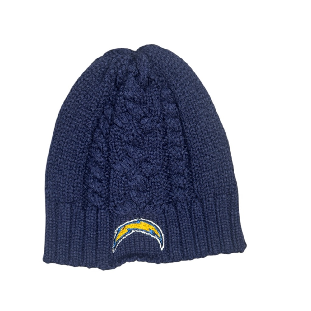 NFL Los Angeles Chargers Knit Beanie Blue Winter Hat Unisex One Size